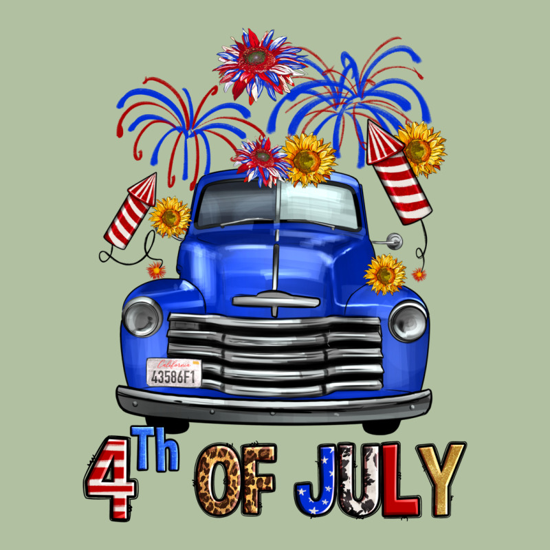 Western Fourth Of July Truck Urban Hoodie by FaDigitalArtStudio | Teevron