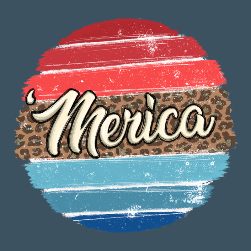 Leopard Merica Urban Heavy Tee by MaliasSmallBusiness | Teevron