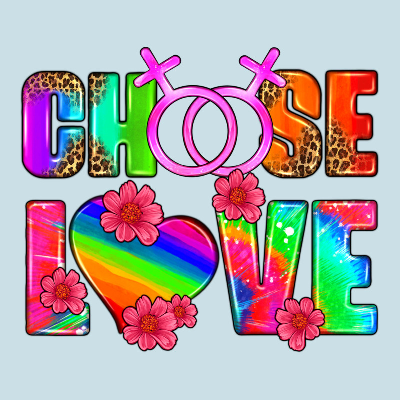 Choose Love (lesbian) Ladies Tee by HRA Design Shop | Teevron