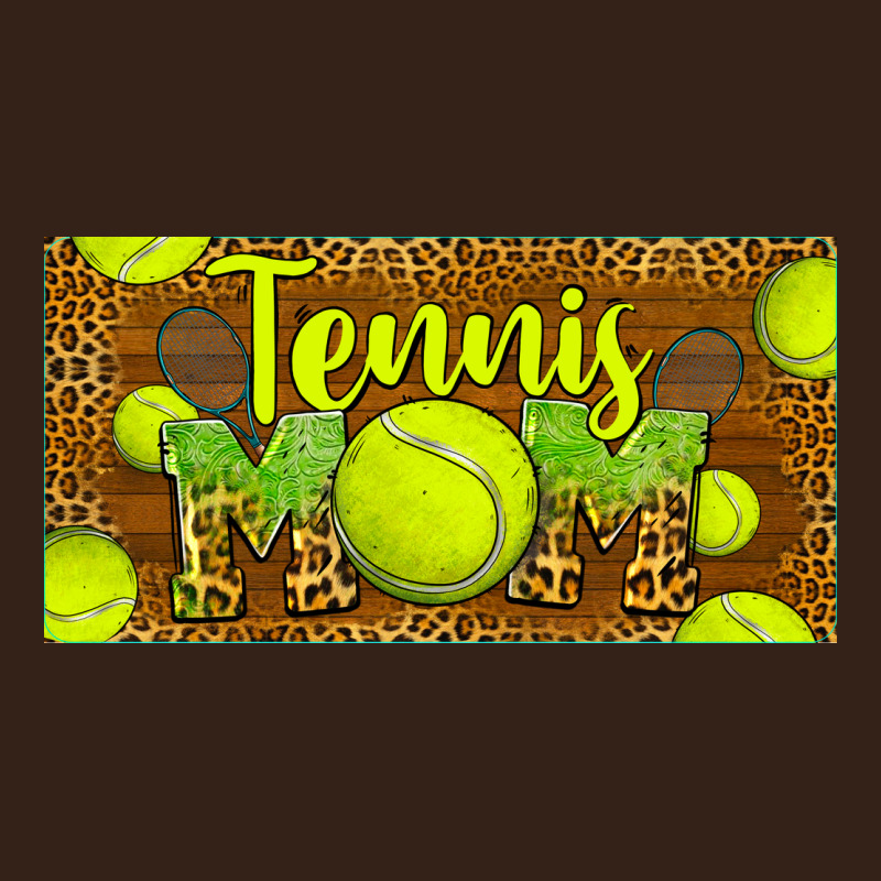 Tennis Mom License Plate Heavy Core Tee by BarkalooDesign | Teevron