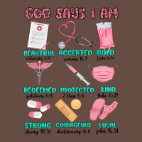 God Says I Am Nurse Long Sleeve Tee | Teevron
