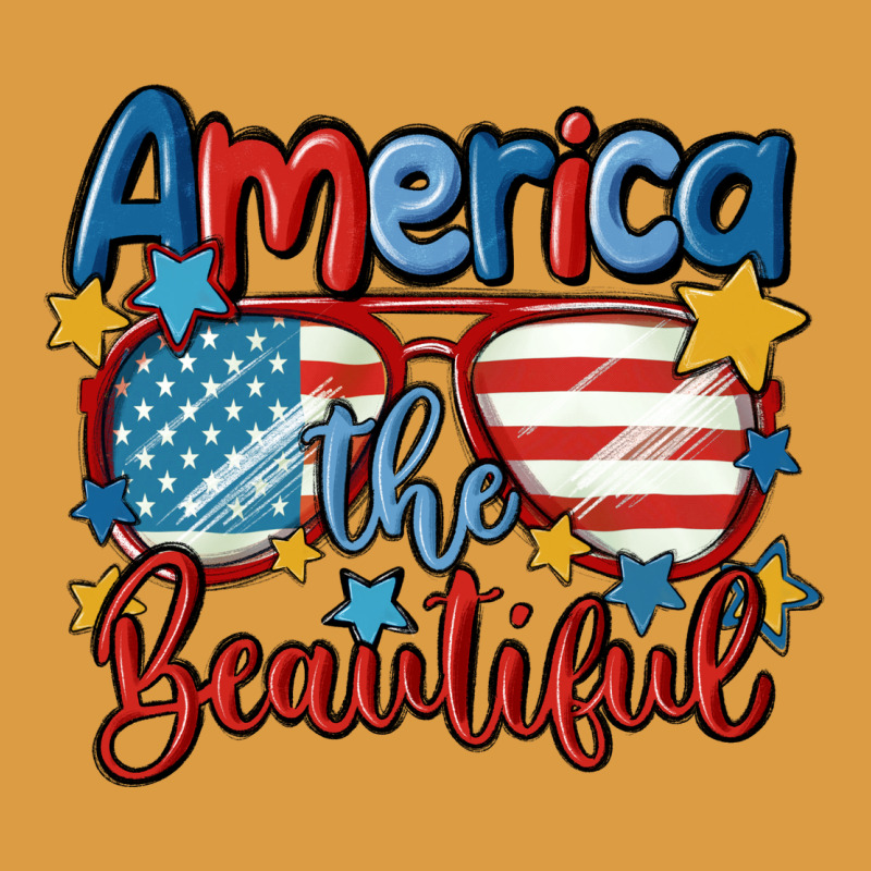 America The Beautiful Urban Heavy Tee by MaliasSmallBusiness | Teevron