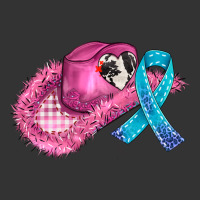 cowboy hat and cancer ribbon | Teevron