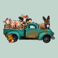 Farm Animals Truck Zipper Hoodie | Teevron