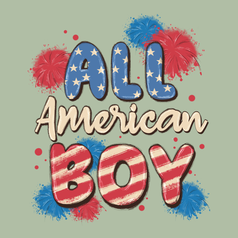 All American Boy Urban Heavy Tee by MaliasSmallBusiness | Teevron