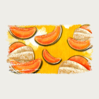 Colorado Cantaloupe Background Zipper Hoodie | Teevron