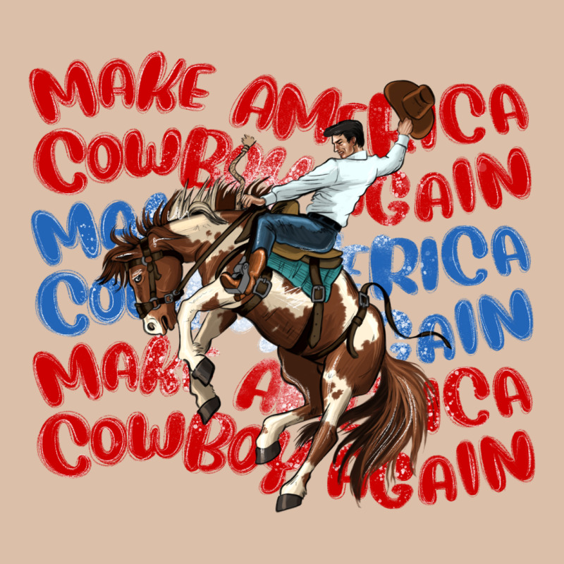 Make America Cowboy Again Urban Heavy Tee by MaliasSmallBusiness | Teevron