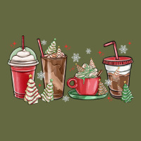 Christmas Tree Cake And Coffee Cups Long Sleeve Tee | Teevron