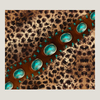 Leopard Gemstone Leather Heavy Core Tee | Teevron