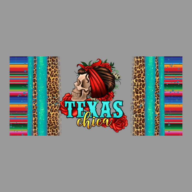 Texas Chica Skull With Bandana Vintage Hoodie by Jasminsmagicworld | Teevron