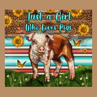 Just A Girl Who Loves Pig Vintage Hoodie | Teevron