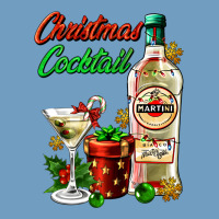 Christmas Cocktail Martini And Gift Urban Heavy Tee | Teevron
