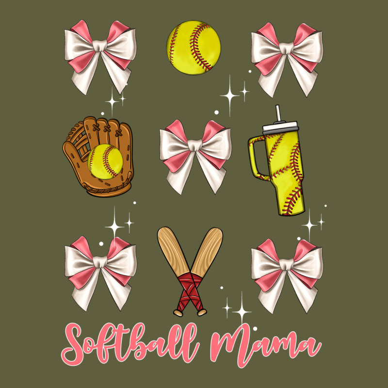 Softball Coquette Bow Vintage Tee by JahusDesignShop | Teevron