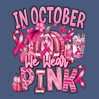 In October We Wear Pink American Football Vintage Hoodie | Teevron