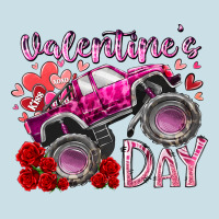 Valentines Day Monster Truck Ladies Tee | Teevron