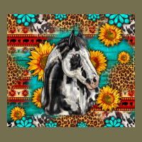 Aztec Sunflowers Horse Vintage Hoodie | Teevron