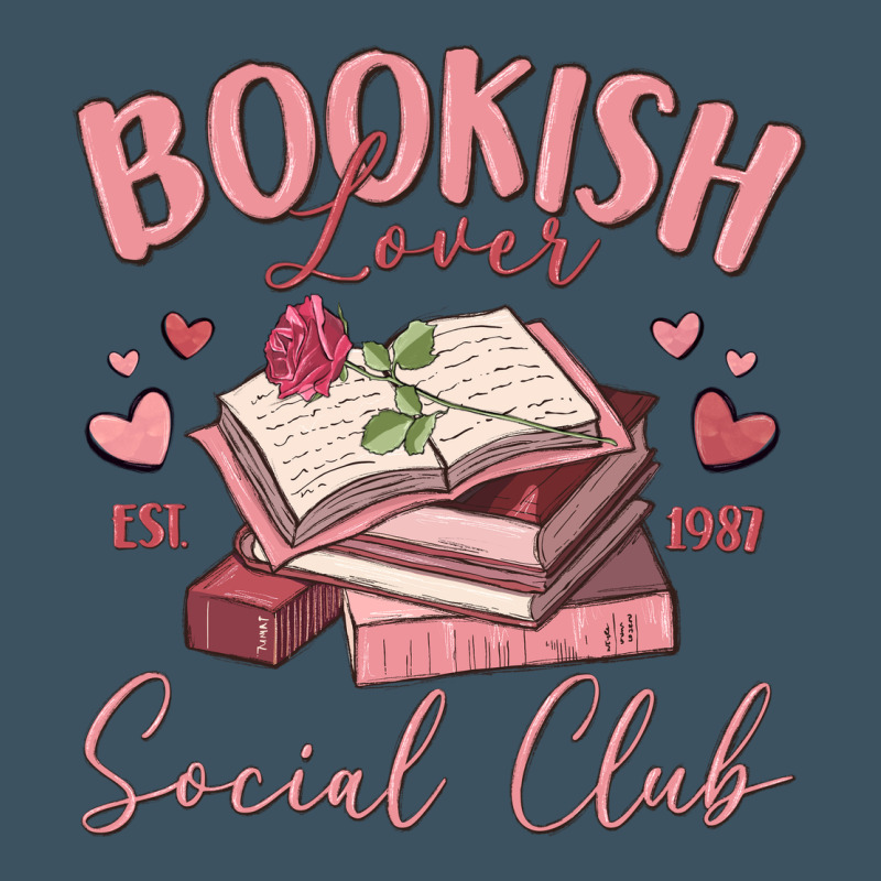 Bookish Lover Social Club Urban Heavy Tee by MaliasSmallBusiness | Teevron
