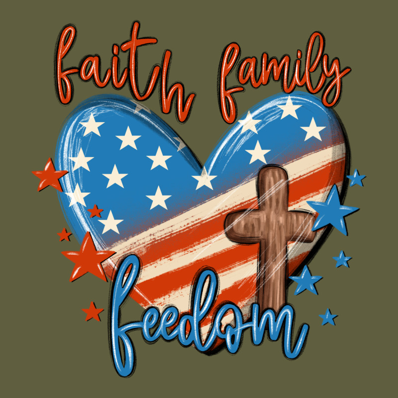 Faith Family Freedom Vintage Tee by MaliasSmallBusiness | Teevron