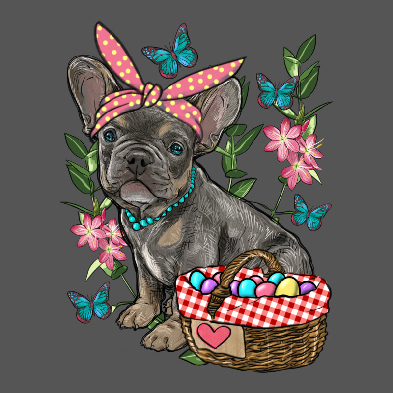 Easter French Bulldog Zipper Hoodie by RanaPortraitStore | Teevron