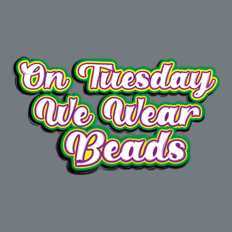 On Tuesday We Wear Beads Heavyweight Sweatshirt by MaliasSmallBusiness | Teevron