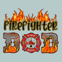 Firefighter Dad Heavy Core Tee | Teevron