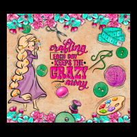 Sewing Crafting Each Day Keeps The Crazy Away Premium Sweatshirt | Teevron