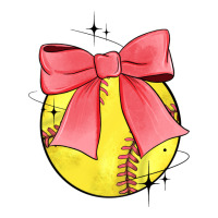 coquette softball bow | Teevron