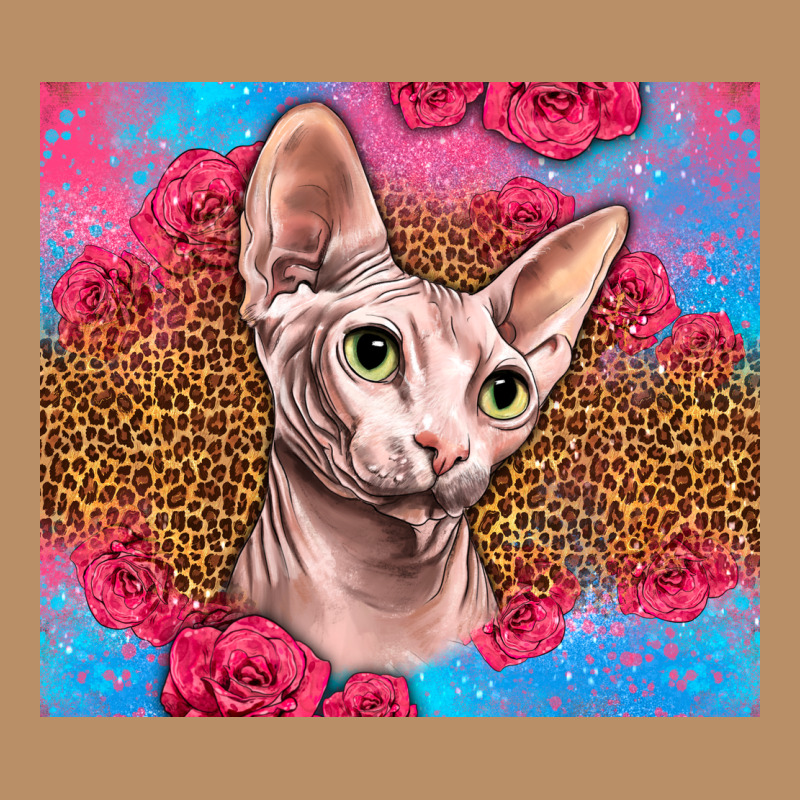 Western Sphynx Cat Vintage Hoodie by LillyAllenDesigns | Teevron