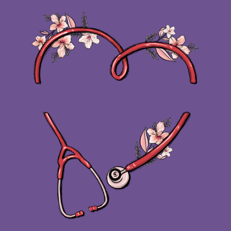 Custom Heart Stethoscope Vintage Tee by MaliasSmallBusiness | Teevron