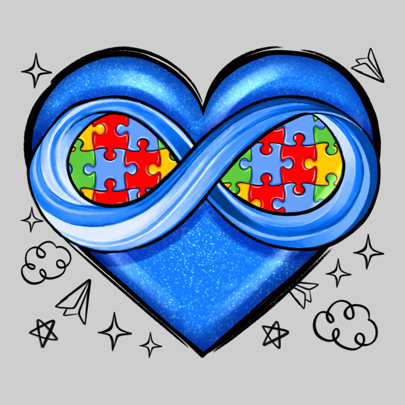 Infinity Heart Autism Awareness Premium Tee by JahusDesignShop | Teevron
