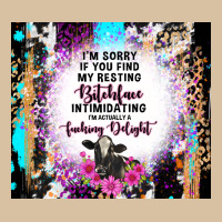 I'm Sorry If You Find My Resting Bitchface Intimid Heavyweight Hoodie | Teevron