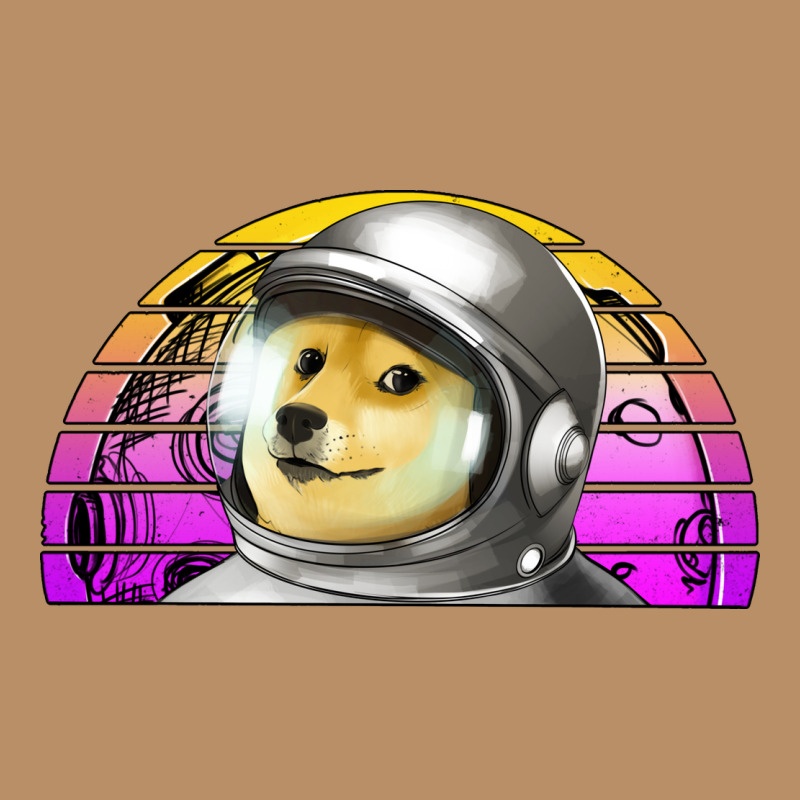 Dogecoin To The Mars Vintage Hoodie by Jasminsmagicworld | Teevron