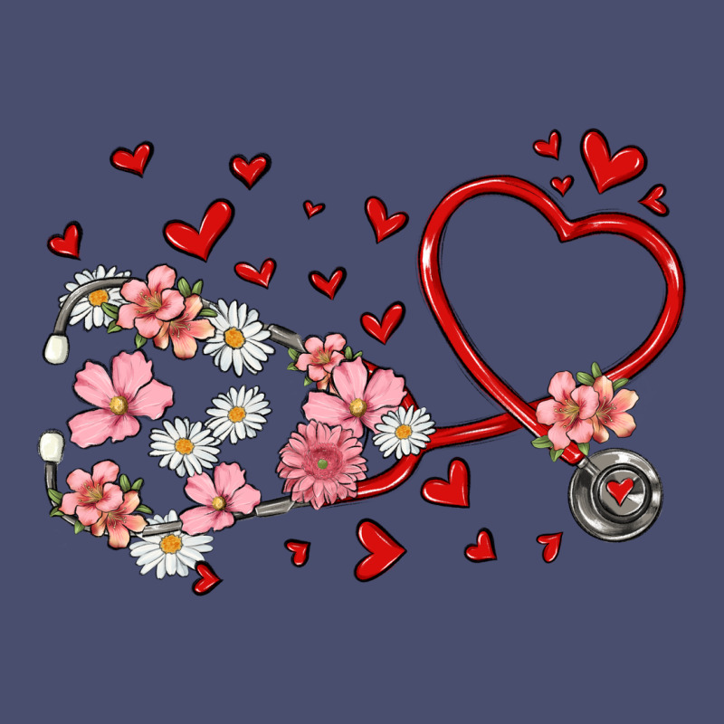 Valentine's Day Stethoscope Vintage Tee by MaliasSmallBusiness | Teevron
