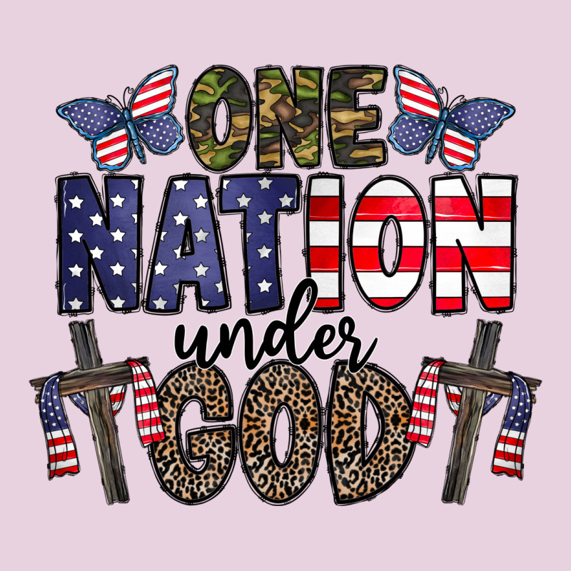 One Nation Under God Ladies Tee by CowhideDigitalArt | Teevron