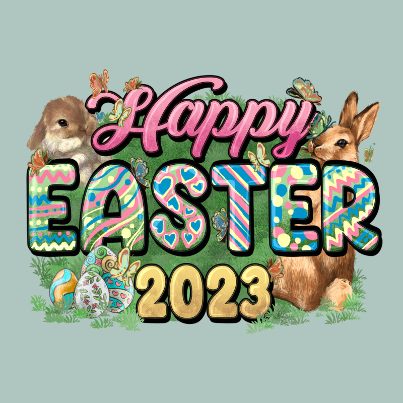 Happy Easter 2023 Premium Sweatshirt by HowdyJamesFarm | Teevron