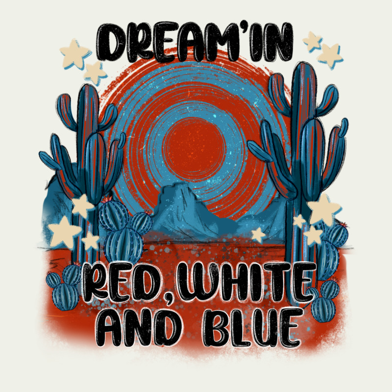 Dream' In Red White And Blue Urban Heavy Tee by MaliasSmallBusiness | Teevron