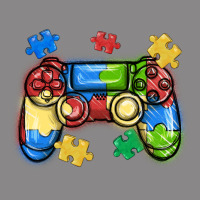 Autism Awareness Video Game Controller Vintage Tee | Teevron