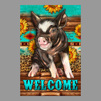 Western Pig Garden Vintage Hoodie | Teevron
