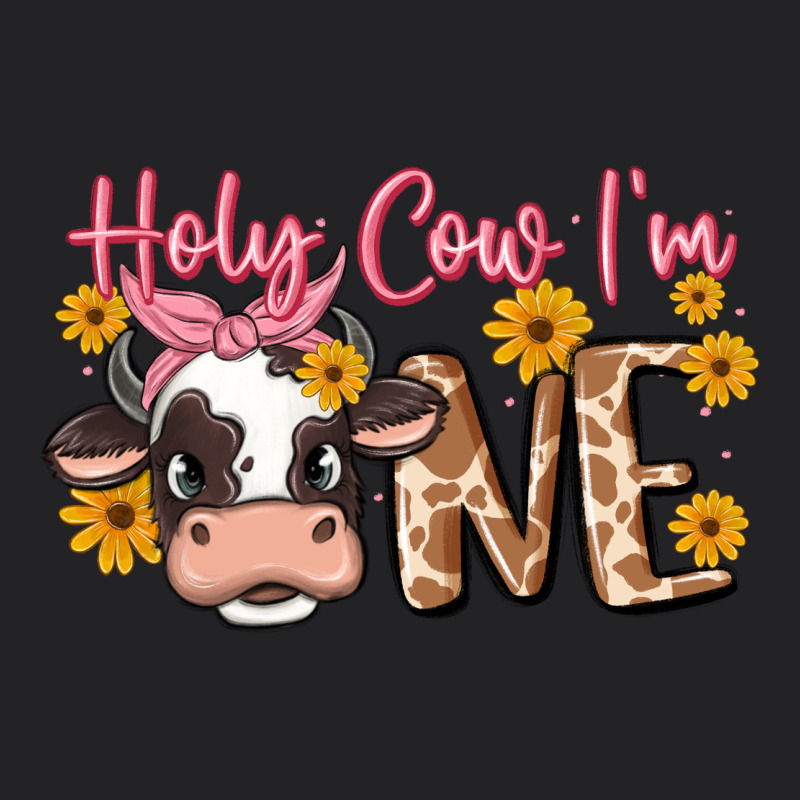 Holy Cow I'm One Vintage Tee by MaliasSmallBusiness | Teevron