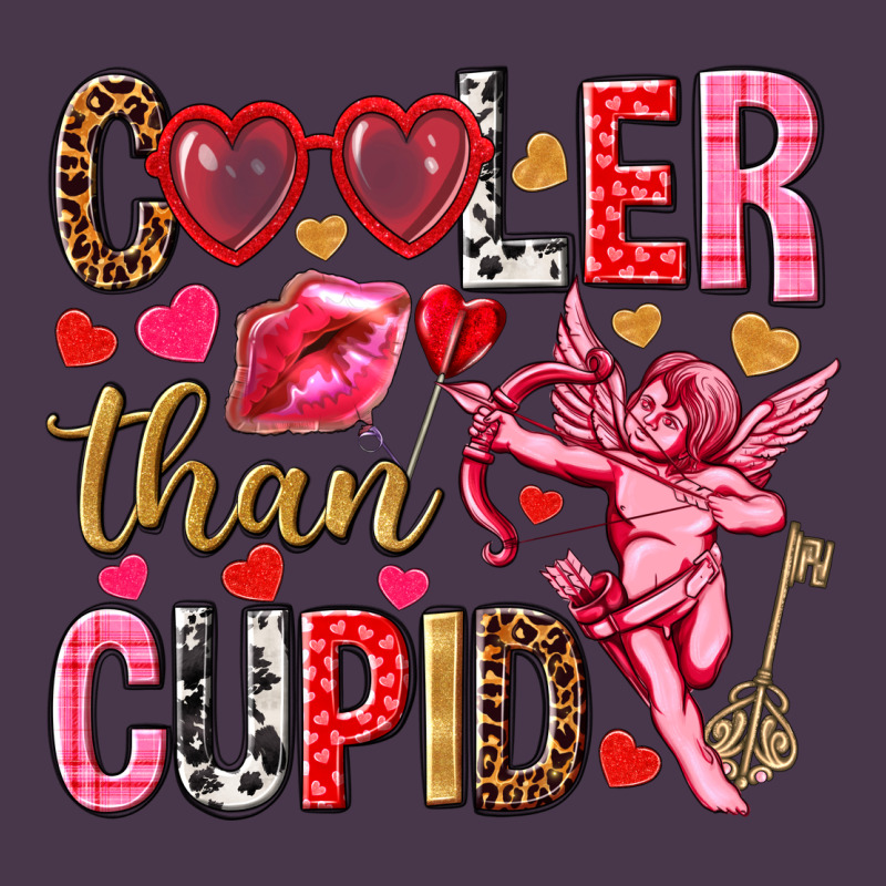 Cooler Than Cupid Valentine's Day Heavyweight Hoodie by HowdyJamesFarm | Teevron
