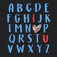 Alphabet Autism Awareness Vintage Tee | Teevron