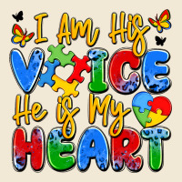 I Am His Voice He Is My Heart Premium Tee | Teevron
