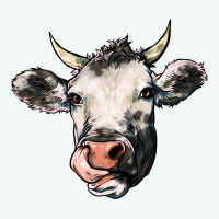 Cow Premium Hoodie | Teevron