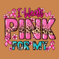 I Wear Pink For My Custom Name Cancer Awareness Heavyweight Hoodie | Teevron