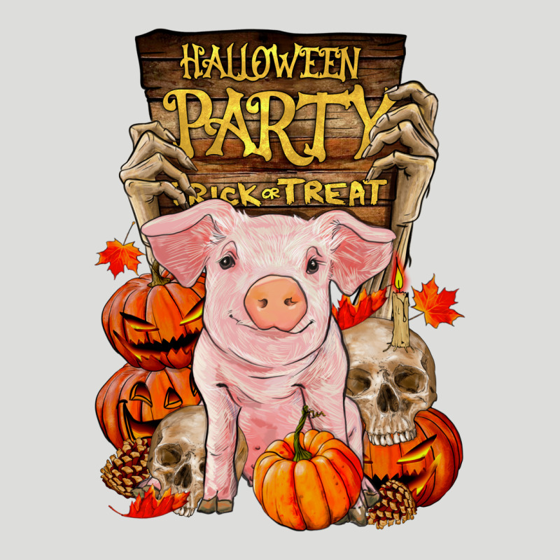 Halloween Party Pig Zipper Hoodie by RanaPortraitStore | Teevron