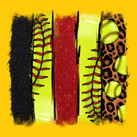 Softball Brushstroke Premium Hoodie | Teevron
