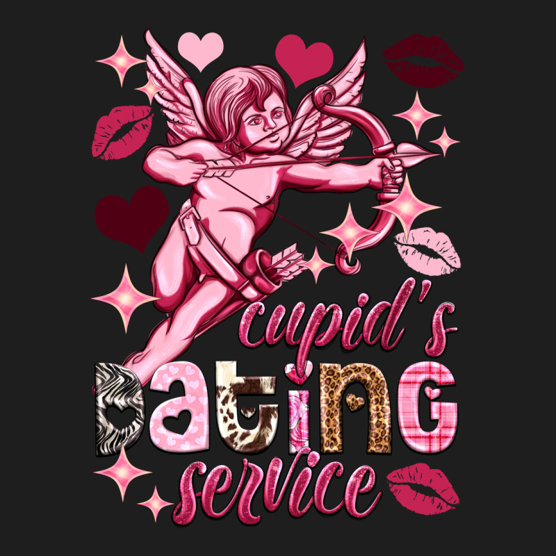 Cupid's Dating Service Valentine's Day Heavyweight Hoodie by HowdyJamesFarm | Teevron