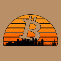Bitcoin New Orleans Retro Sunset Vintage Hoodie | Teevron