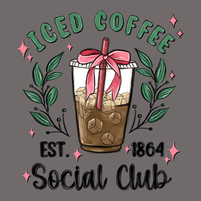 Iced Coffee Social Club Urban Heavy Tee by MaliasSmallBusiness | Teevron