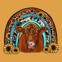 Red Angus Rainbow Premium Hoodie | Teevron